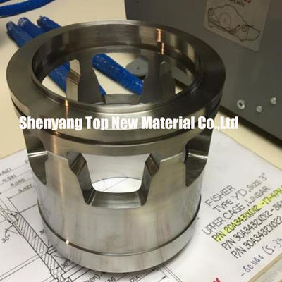 CNC die van de Klepseat van de Visserscontrole van de Delentussenvoegsels de Zilveren en Grijze Kleur machinaal bewerken